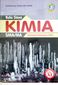 Image of Buku Siswa Kimia SMA/MA Kelas XI Kurikulum 2013 Kelompok Peminatan MIPA