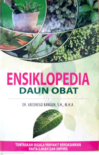 Image of Ensiklopedia Daun Obat