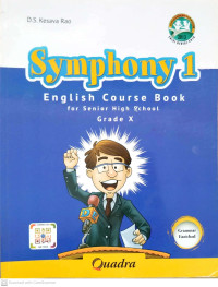 Image of Symphony 1 English Course Book For Senior High School Grade X