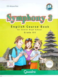 Image of Symphony 3 English Course Book For Senior High School Grade XII