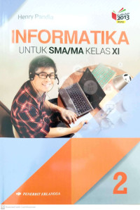 Image of Informatika 2 untuk SMA/MA Kelas XI
