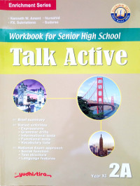 Image of Talk Active 2A Workbook For Senior High School Year XI First Semester