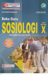 Image of Buku Guru Sosiologi Peminatan Ilmu-Ilmu Sosial untuk SMA/MA Kelas X