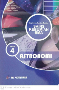 Image of Suplemen Sumber Belajar Sains Kebumian Bagian 4: Astronomi