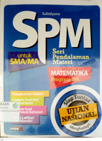 Image of SPM Matematika SMA dan MA Program IPA Siap Tuntas Menghadapi Ujian Nasional