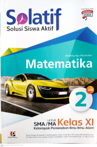 Image of Solatif Matematika untuk SMA/MA Kelas XI Kelompok Peminatan lmu-Ilmu Alam