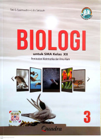 Image of Biologi 3 untuk SMA Kelas XII Peminatan Matematika dan Ilmu Alam