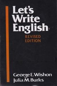 Image of Lets Write English